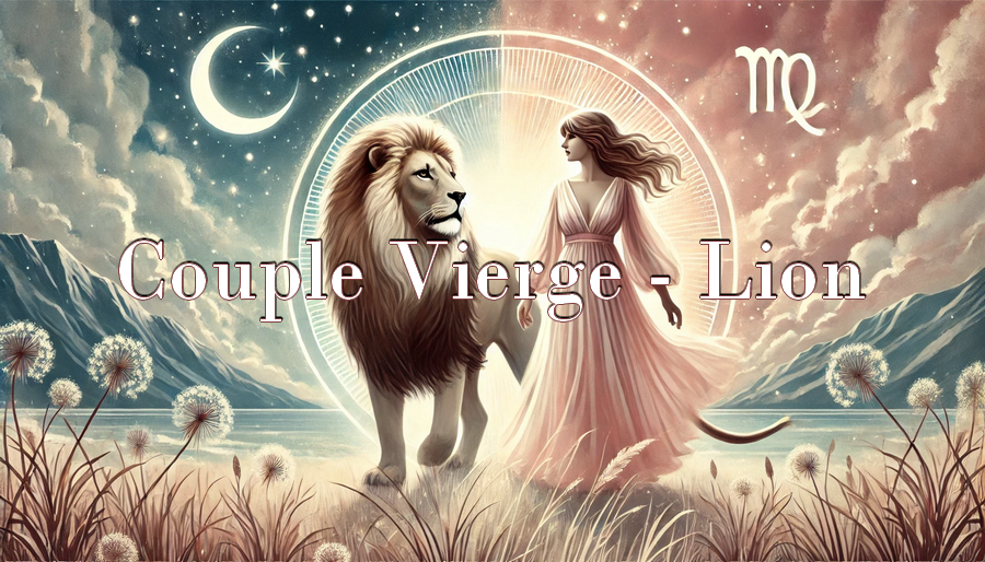 Couple vierge lion